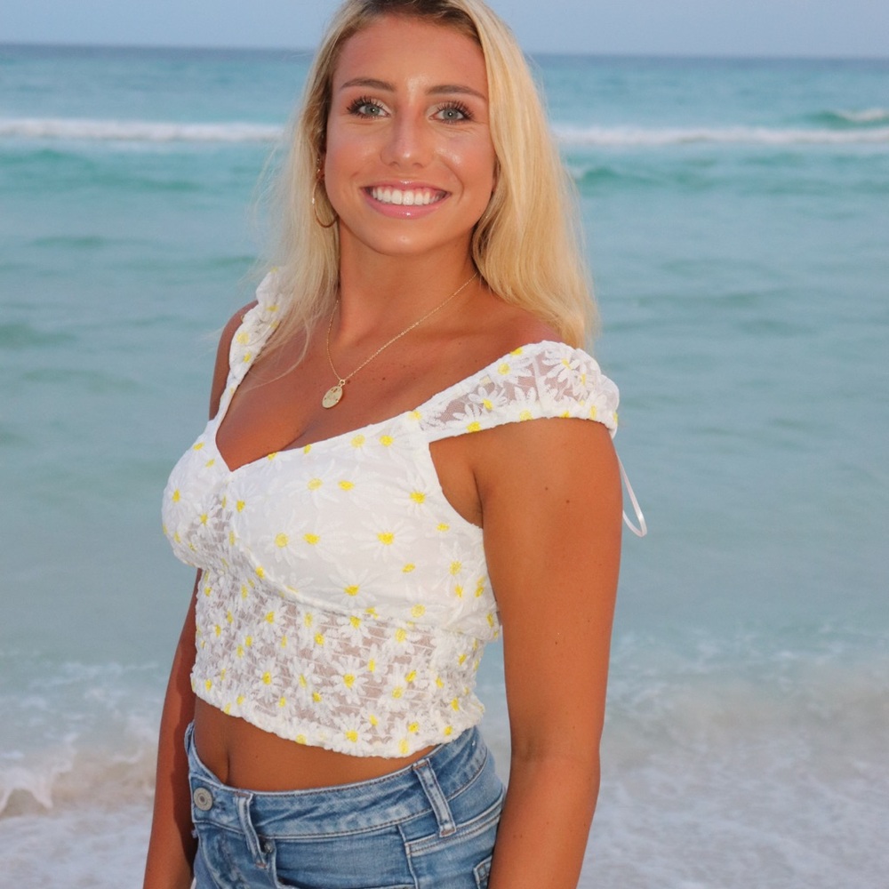 DANDELION LACE TOP - Picture 4 of 4